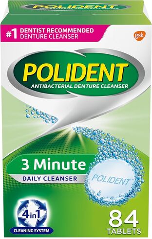 Polident Polident Partials Denture Cleanser, 40 Count in Kuwait