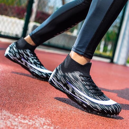أحذية Track Spikes الرياضية Sprint للرجال أحذية رياضية للتدريب على القفز والسباقات، أحذية رياضية احترافية للمسافات والجري للمسارات والميدان للشباب خفيفة الوزن ومسامية in Kuwait