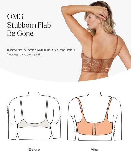 Popilush Shapewear Lace Bralette Corset Tops for Women Deep V Neck Bustier Top with Underwired Adjustable Strap Crop in Saudi Arabia