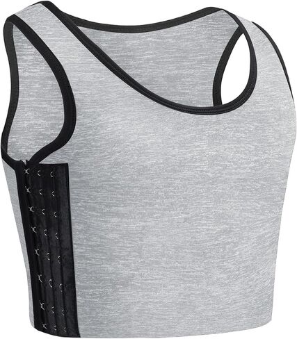 Transgender FTM Chest Binder Adjustable Affordable Breathable and Strong Compression Tank Top Trans Bra Binder in Saudi Arabia