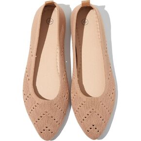 Women’s Flats Shoes Dress Shoes for Women Ballet Flats Dressy Comfortable Pointed Toe Flats Foldable Flats
