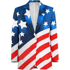 Dremagia Blazer for Men Regular Fit Suit Jacket Sport Coats with Pocket One Button Formal Dress Jacket