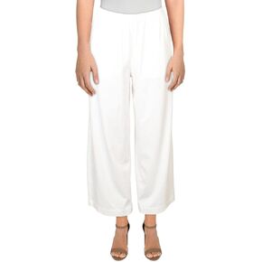 Vince Womens Cropped Wide Leg Pant,Optic White,Medium in Kuwait