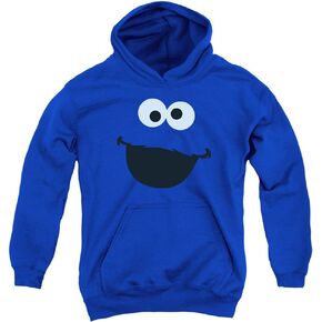 Sesame Street Grover Youth Kids Boys & Girls Hoodie & Stickers, Blue