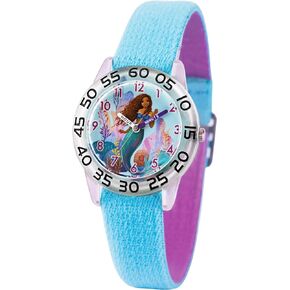 DISNEY The Little Mermaid Live Action Kids' Time Teacher Analog Quartz Watch