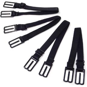 HONBAY Women's 4PCS Non-slip Elastic Adjustable Bra Strap Holder