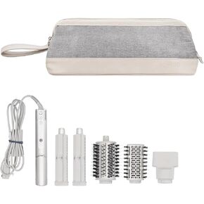 Buwico Airwrap Travel Case for Dyson/Shark Flexstyle, Travel Pouch for Dyson Airwrap/Shark Flexstyle Complete Styler and Attachments, Travel Bag for Dyson/Shark Hair Dryer