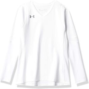 Under Armour Girls' Volleyball Powerhouse Long-Sleeve Jersey