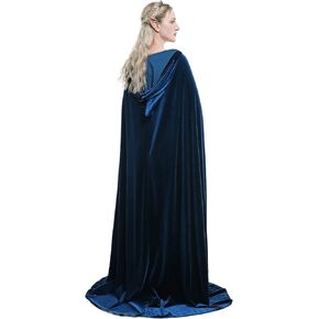 daizbella عصر النهضة عباءة مقنعين عباءة مخملية مقنعين كيب عيد الميلاد زي الهالوين التأثيري عباءة القرون الوسطى in Kuwait