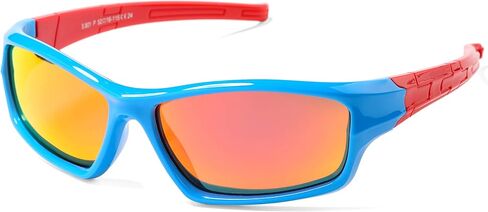 Pro Acme Kids Polarized Sports Sunglasses for Boys and Girls Rubber Baseball Youth Wrap Shades with UV Protection in Saudi Arabia