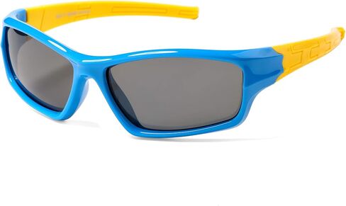 Pro Acme Kids Polarized Sports Sunglasses for Boys and Girls Rubber Baseball Youth Wrap Shades with UV Protection in Saudi Arabia