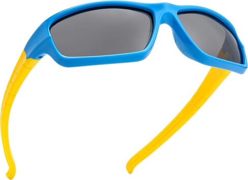 Pro Acme Kids Polarized Sports Sunglasses for Boys and Girls Rubber Baseball Youth Wrap Shades with UV Protection in Saudi Arabia