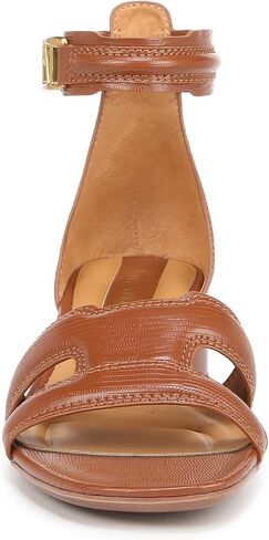 Franco Sarto Women's Nora Ankle Strap Low Block Heel Sandal Heeled in Saudi Arabia