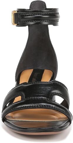 Franco Sarto Women's Nora Ankle Strap Low Block Heel Sandal Heeled in Saudi Arabia