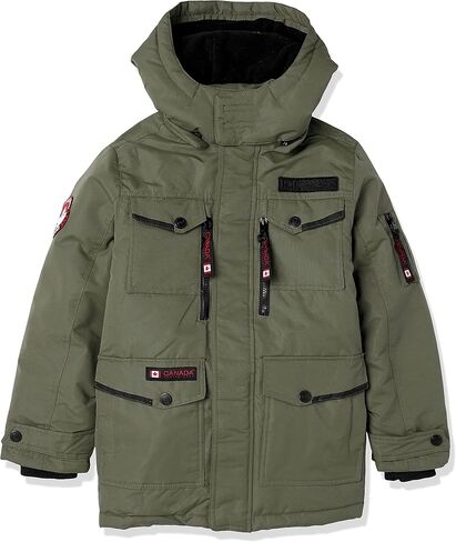 CANADA WEATHER GEAR Boys' Classic Insulated Parka Jacket in Saudi Arabia