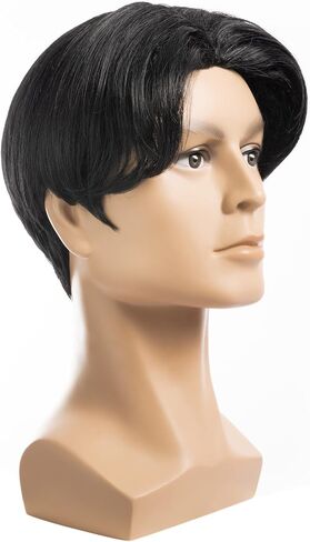 FESTIVAL PARTY Blonde Super Star Short Wig, for Men and Women, Heat Resistant Fiber Synthetic, Costume Halloween Cosplay and Party in Saudi Arabia