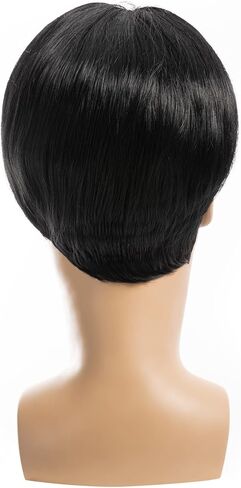 FESTIVAL PARTY Blonde Super Star Short Wig, for Men and Women, Heat Resistant Fiber Synthetic, Costume Halloween Cosplay and Party in Saudi Arabia