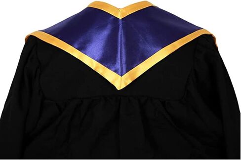 Del Mex Unisex Adult Plain Graduation Honor Stole Sash with Trim in Saudi Arabia