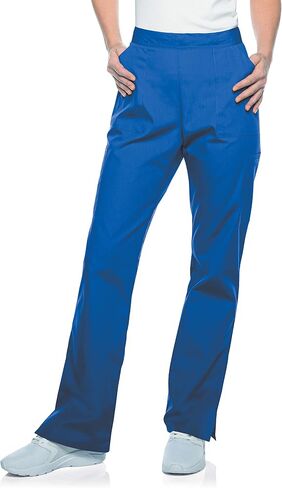 Landau 5 Pockets, Modern Tailored Fit, Straight Leg Scrub Pants 83223 Royal Blue PLG in Saudi Arabia