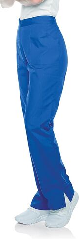 Landau 5 Pockets, Modern Tailored Fit, Straight Leg Scrub Pants 83223 Royal Blue PLG in Saudi Arabia