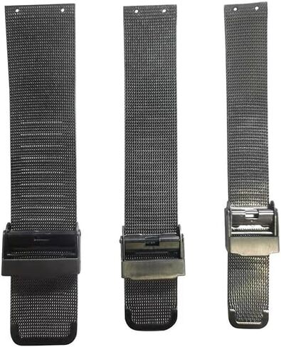 سوار ساعة بديل من الفولاذ المقاوم للصدأ من NZZXTO لساعات Skagen Bering للجنسين مع برغي، يناسب مقاسات أكثر in Kuwait