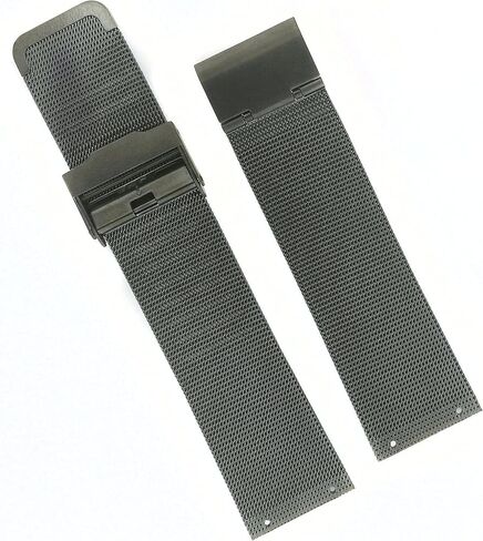 سوار ساعة بديل من الفولاذ المقاوم للصدأ من NZZXTO لساعات Skagen Bering للجنسين مع برغي، يناسب مقاسات أكثر in Kuwait