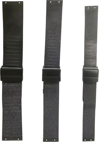 سوار ساعة بديل من الفولاذ المقاوم للصدأ من NZZXTO لساعات Skagen Bering للجنسين مع برغي، يناسب مقاسات أكثر in Kuwait