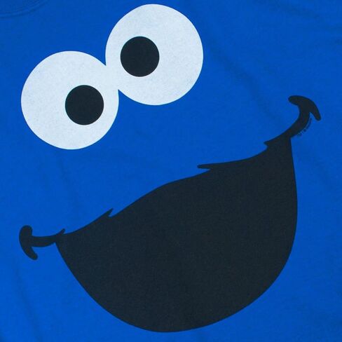 Sesame Street Grover Youth Kids Boys & Girls Hoodie & Stickers, Blue in Saudi Arabia