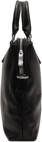 حقيبة كمبيوتر محمول رفيعة من Floto Milano باللون البني in Kuwait