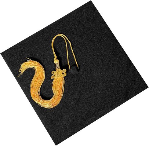 Unisex Adult Matte Graduation Cap with Tassel Stole Honor Cord and 2023 Charms for Adults High School and Bachelor Master in Saudi Arabia