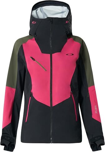 Oakley Women’s Spellbound Shell 3L Gore-Tex Jacket - Winter Jacket for Women - Color-Block - Zip Vents in Saudi Arabia