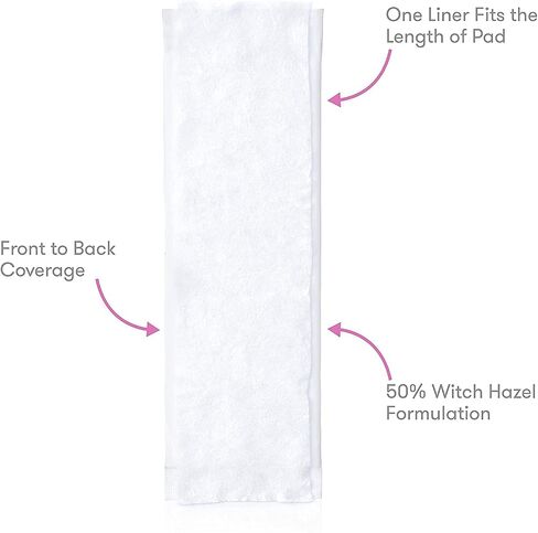 Frida Mom Witch Hazel Cooling Pad Liners (24ct) + Frida Mom Postpartum Pads, Leak Proof Maxi Pads (18ct)| Postpartum Essentials in Saudi Arabia
