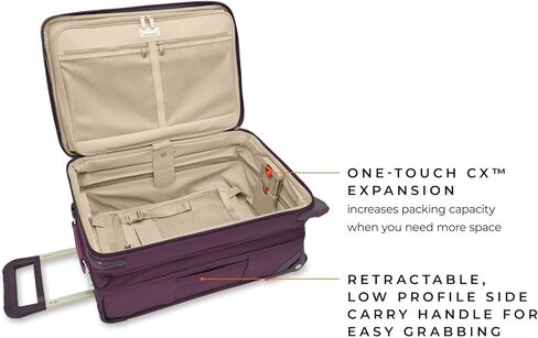 Briggs & Riley Baseline Uprights، Plum، 22 بوصة، حقيبة أساسية أساسية in Kuwait