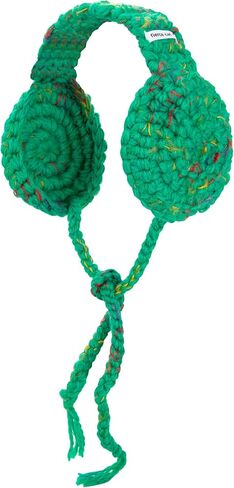 OSOPLAY Handmade Knitted Soft Winter Warm Adjustable Handband Ear Warmer Foldable Earmuffs in Kuwait