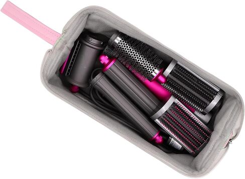 حقيبة سفر Buwico Airwrap لـ Dyson/Shark Flexstyle، حقيبة سفر لـ Dyson Airwrap/Shark Flexstyle مصفف شعر كامل ومرفقات، حقيبة سفر لمجفف شعر Dyson/Shark in Saudi Arabia