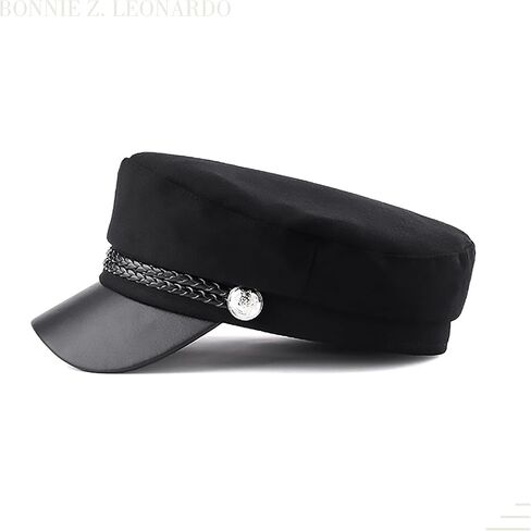 Bonnie Z. Leonardo Women Fashion Sweet Cool Fiddler Caps قبعات موزع الصحف قبعات قناع in Kuwait