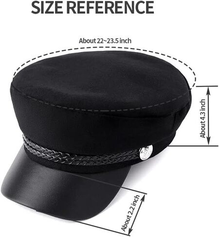 Bonnie Z. Leonardo Women Fashion Sweet Cool Fiddler Caps قبعات موزع الصحف قبعات قناع in Kuwait