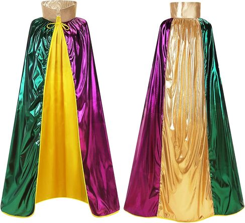 ماردي غرا بريق الكبار كيب تأثيري زي حفلة عباءة ازياء ماردي غرا النساء in Kuwait