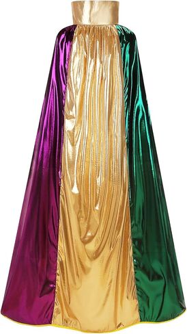 ماردي غرا بريق الكبار كيب تأثيري زي حفلة عباءة ازياء ماردي غرا النساء in Kuwait