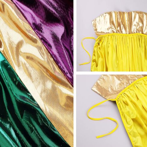 ماردي غرا بريق الكبار كيب تأثيري زي حفلة عباءة ازياء ماردي غرا النساء in Kuwait