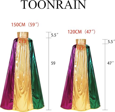 ماردي غرا بريق الكبار كيب تأثيري زي حفلة عباءة ازياء ماردي غرا النساء in Kuwait
