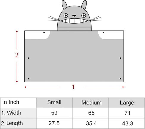 زي تنكري من الصوف بتصميم انيمي كوسبلاي مع غطاء راس بلون رمادي لطيف للبالغين، عباءة ناعمة ودافئة مقاس S-L in Kuwait