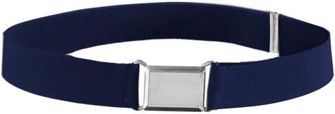 ZoneStar Fashion Boys Girls Kids and Baby Magnetic Belt Adjustable Elastic Dress Stretch Belt with Silver Buckle in Saudi Arabia