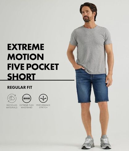 Lee Men's Extreme Motion Five Pocket Denim Short in Saudi Arabia