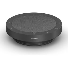 Jabra Speak2 55 Wireless Bluetooth Speakerphone – Portable Conference Speaker with 4 Noise-Cancelling Mics, 50mm Full-Range Speakers & Wideband Audio - Certified Microsoft Teams Speaker - Dark Grey