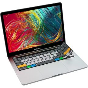 JCPal MacOS Shortcut Guide Keyboard Cover for 2020 MacBook Air 13" (US-Layout)