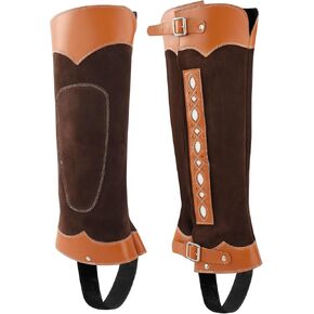 Costume Boot Cover for Men Women Medieval Renaissance Boot Covers Leg Covers for Halloween Cosplay Costume