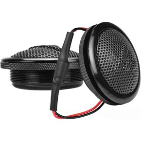 PRV AUDIO Soft Dome Tweeters 240 Watts 4 Ohm TW150SD-4 with Built-in Crossover, Neodymium Magnet for Car Audio and Motorcycle Systems Easy Flush-Mount Installation (Pair)