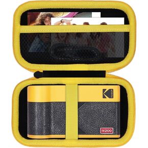 Hard Case Compatible with KODAK Mini 2 Retro P210R / Mini Shot 2 Retro C210R Instant Digital Camera Photo Printer, Black Case