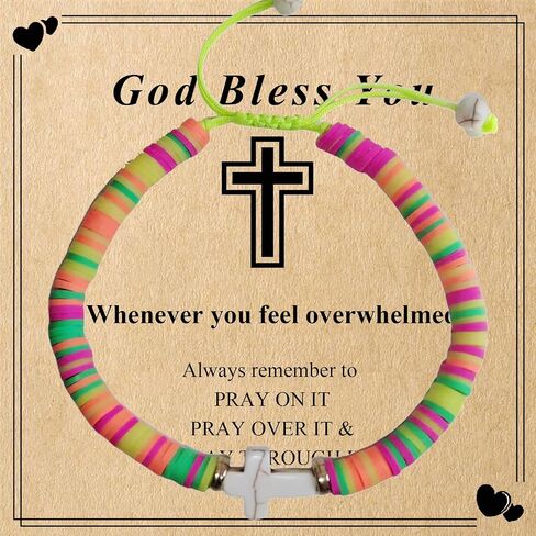 Cross Bracelet for First Communion, Baptism, Confirmation Birthday Gifts for Daughter Granddaughter Sister in Saudi Arabia